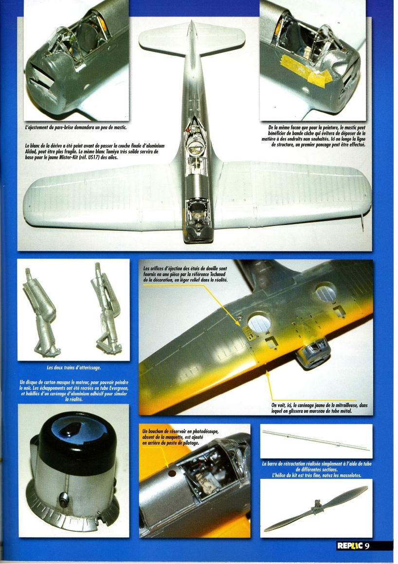 Replic 186 - Vindicator, Mauler, F9F Cougar, Me-109G